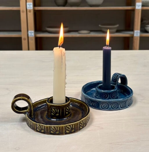 Make a candle holder: taster session in hand-building