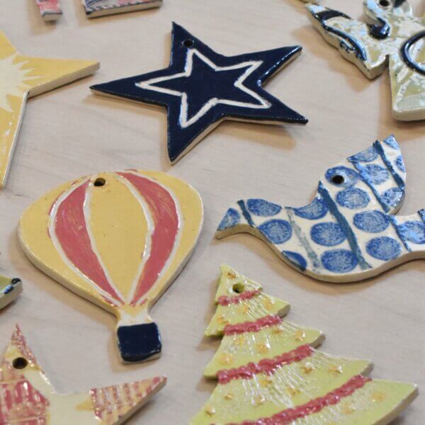 Christmas decorations workshop